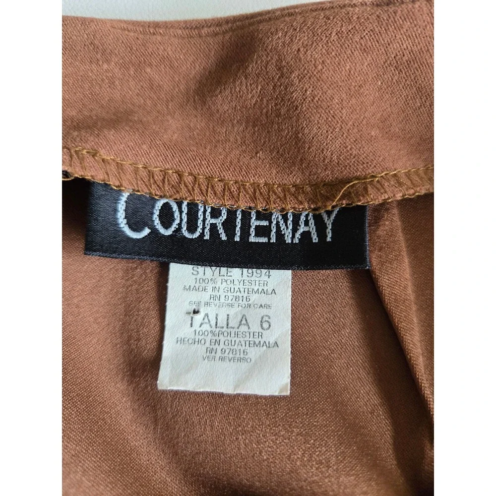 Vintage Y2K Brown Column Maxi Skirt 6 Side Slit Minimalist Fallcore Office Siren
